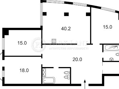 квартира за адресою Оболонська наб., 1к2