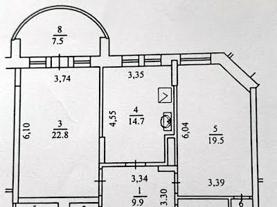 квартира по адресу Голосеевская ул., 13