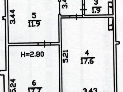 квартира по адресу Балтийский пер., 3