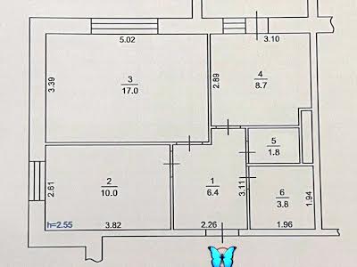 квартира за адресою Сергія Москаленка вул. (Красовського), 53