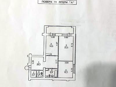 квартира по адресу Бориспольская ул., 26 В