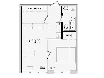 квартира за адресою Перлинна вул., 1б