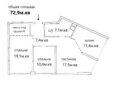 квартира за адресою Басейна вул., 6А