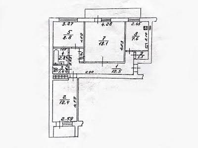 квартира за адресою Адміральський проспект, 1