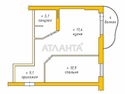 квартира за адресою Одеса, Вільямса Академіка вул., 138