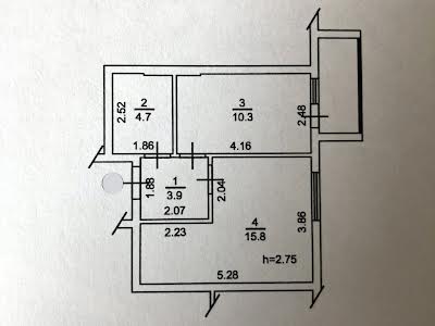 квартира за адресою Молодіжна, 5-Б