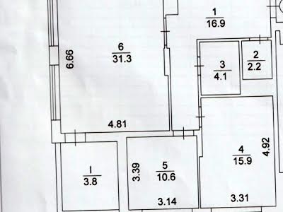 квартира за адресою В'ячеслава Чорновола вул., 8Б