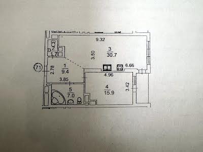 квартира по адресу Киев, Генерала Шаповала ул. (Механизаторов), 2