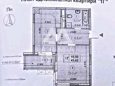 квартира по адресу Бульвар Приозёрный ул., 5А