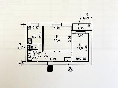 квартира за адресою Парусний пров., 11А