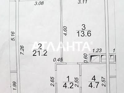 квартира за адресою Академіка Сахарова вул., 3