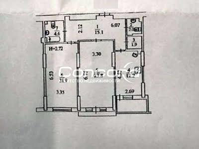 квартира за адресою Київ, Навої Алішера просп., 69