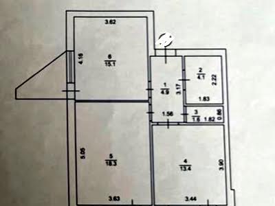 квартира по адресу Юбилейный пер., 3