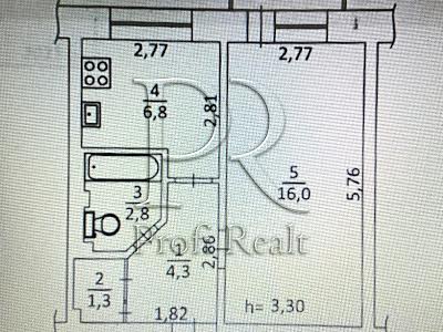 квартира за адресою Повітряних Сил просп. (Повітрофлотський), 78