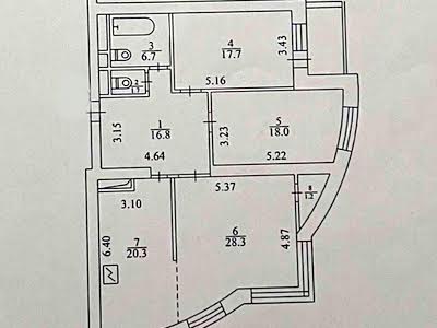 квартира по адресу Голосеевский просп. (40-летия Октября), 68