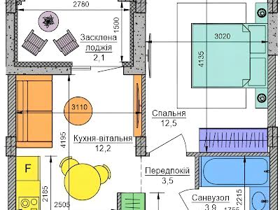 квартира по адресу Теремковская ул., 4А