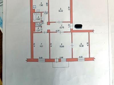 квартира по адресу Соборна площа, 2