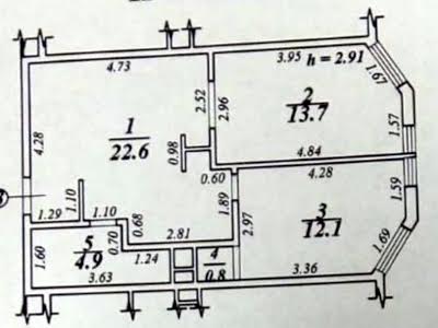 квартира за адресою Італійський бульв., 1в