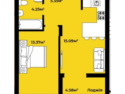 квартира по адресу Героїв Крут ул., 4