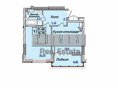 квартира по адресу Андрія Верхогляда ул. (Драгомирова ), 19а