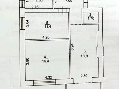 квартира по адресу пгт. Гостомель, Молодёжная ул., 11/4