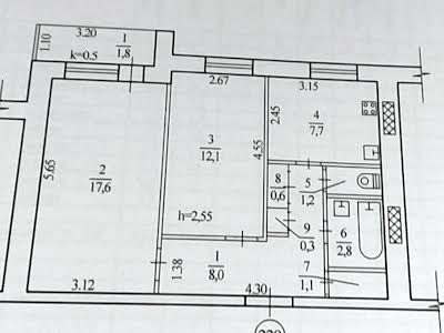 квартира по адресу Днепр, Каверина ул., 1