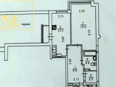 квартира за адресою Митрополита Василя Липківського вул. (Урицького), 37-В