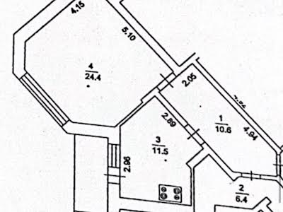 квартира за адресою Бажана Миколи просп., 10