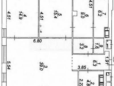 квартира по адресу Василия Тютюнника ул. (Анрі Барбюса), 39