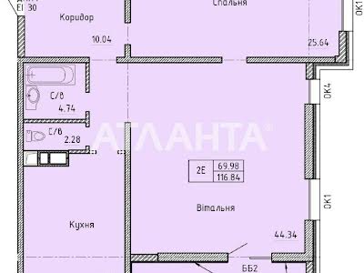 квартира по адресу Шевченко просп., 29