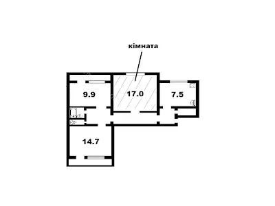 комната по адресу Героев Космоса ул., 19