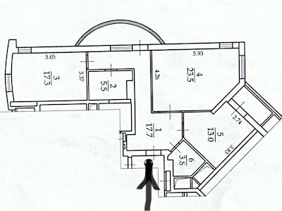 квартира по адресу Вышгородская ул., 45Б/1
