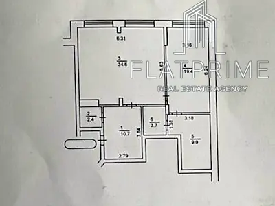 квартира за адресою Ярослава Хомова пров. (Миколи Островського), 40