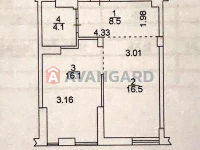 квартира по адресу Регенераторная ул., 4