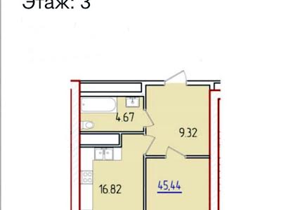 квартира за адресою Краснова вул., 3
