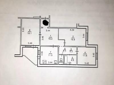 квартира по адресу Киев, Милославская ул., 47а