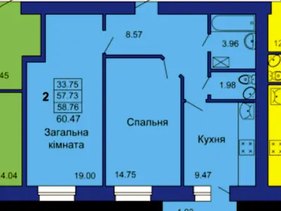 квартира по адресу Павленковская пл., 3В
