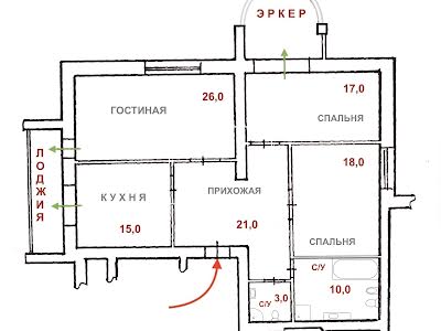квартира за адресою Шевченка просп., 29а