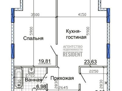 квартира по адресу Володимира Вернадського ул. (Дзержинського), 35Н