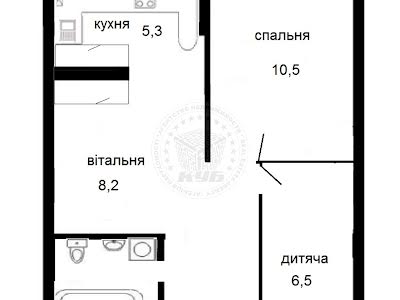 квартира за адресою Бакинська вул., 1в