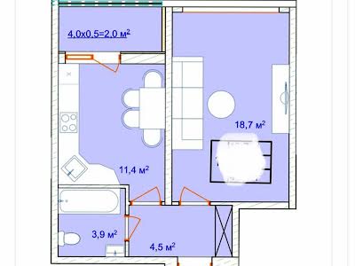 квартира за адресою Фонтанська дорога вул., 118