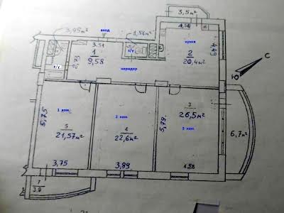 квартира за адресою Провіантська вул. (Галі Тимофєєвої), 3