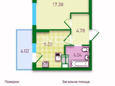 квартира за адресою Київ, Георгія Нарбута просп. (Визволителів), 1а 