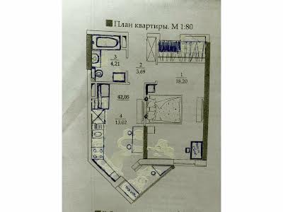 квартира по адресу с. Лиманка, Спортивна ул., 3/3