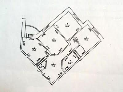 квартира по адресу Драгоманова ул., 31б