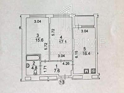 квартира за адресою Правди просп., 43А