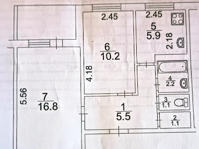 квартира по адресу Киев, Владимира Ивасюка просп. (Героев Сталинграда), 44