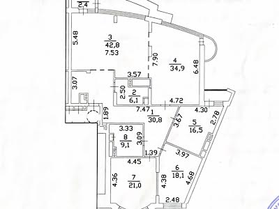 квартира по адресу Старонаводницкая ул., 6Б 