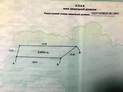 ділянка за адресою с. Таценки, Лісова