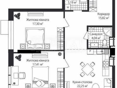 квартира по адресу Трускавецкая ул., 10д